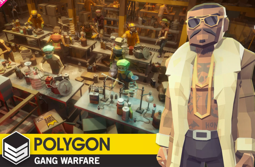 Unity – 风格化角色 POLYGON Gang Warfare – Low Poly 3D Art