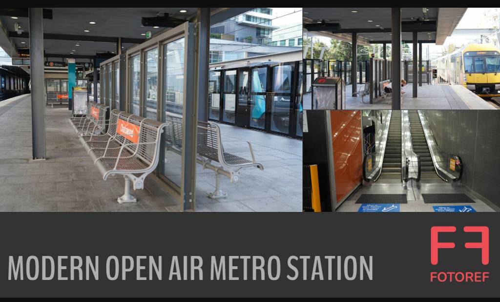 101 张现代露天地铁站参考照片 101 photos of Modern Open Air Metro Station