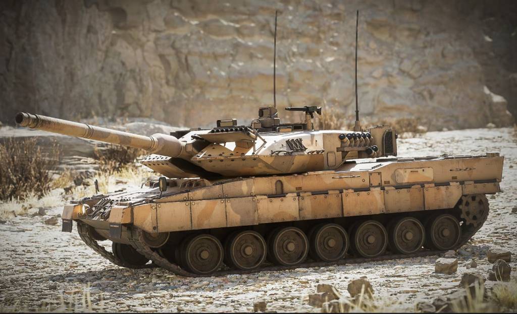【UE5】高级坦克蓝图 Leopard 2A7 – Advanced Tank Blueprint