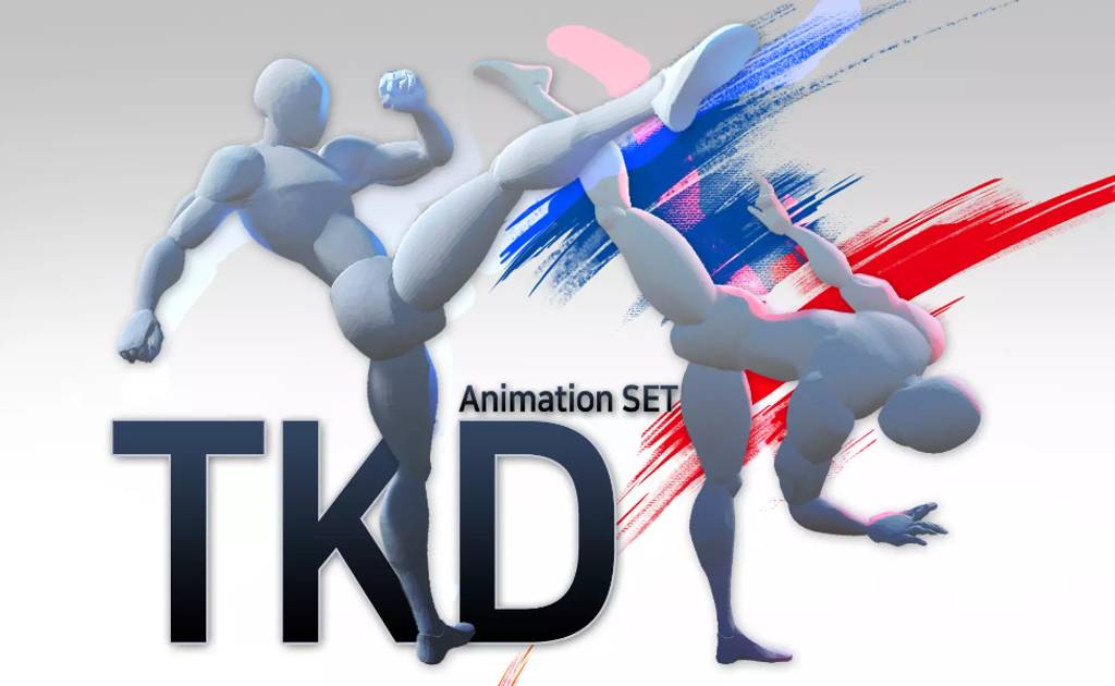 Unity – 游戏格斗动画集 TKDstyle AnimSet