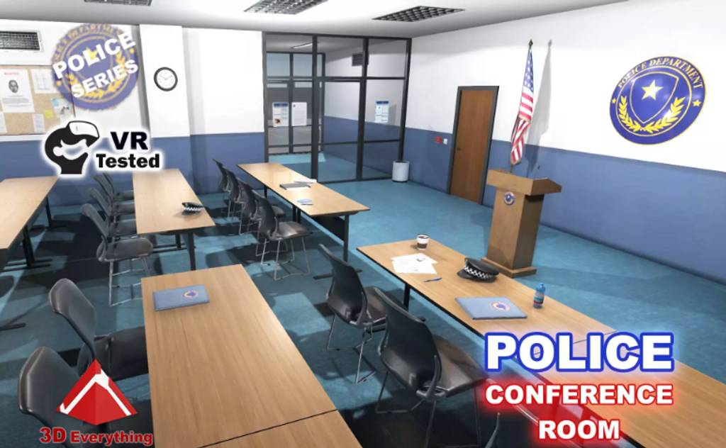 Unity – 警察会议室 Police Conference Room