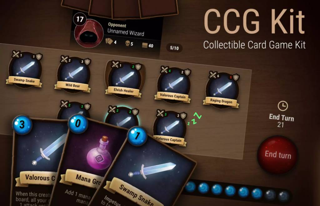 Unity插件 – 创建多人卡牌游戏完整工具 CCG Kit