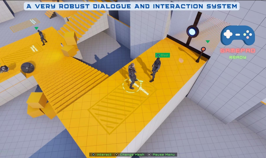 【UE4/5】动画对话系统 Defender: Animated Dialogue System