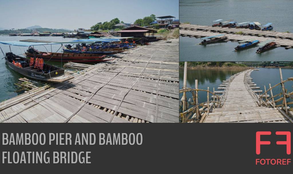 126 张码头和竹浮桥参考照片 photos of Bamboo Pier and Bamboo Floating Bridge