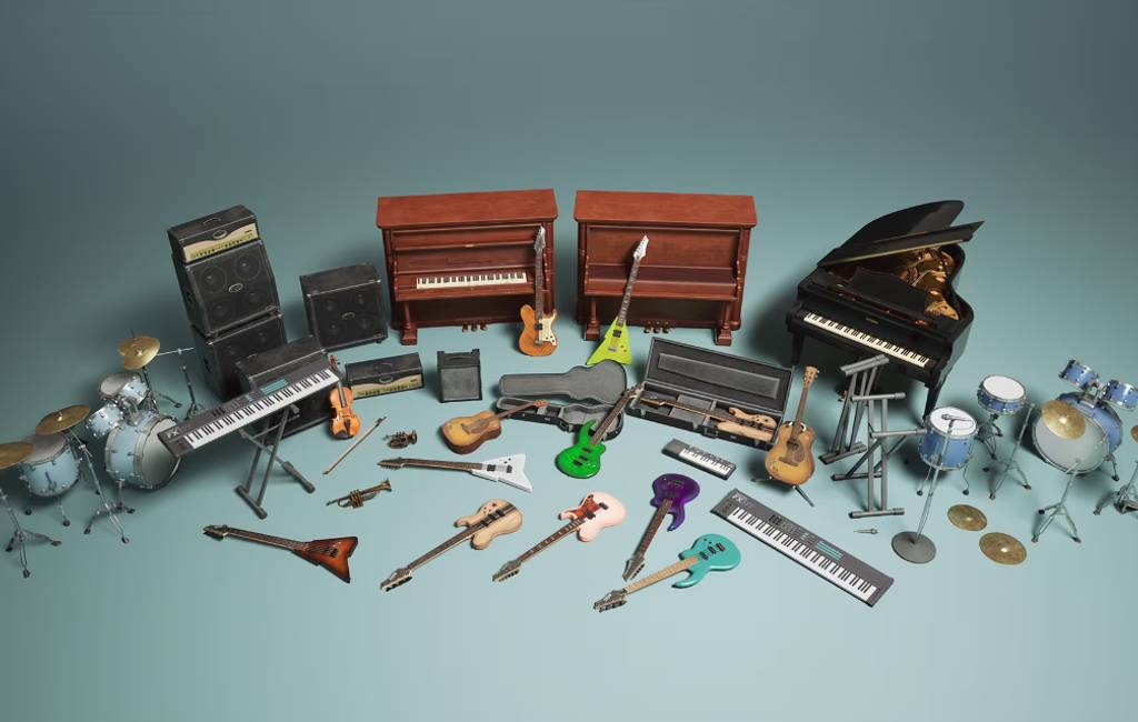 【UE5】乐器 Musical Instruments VOL.1