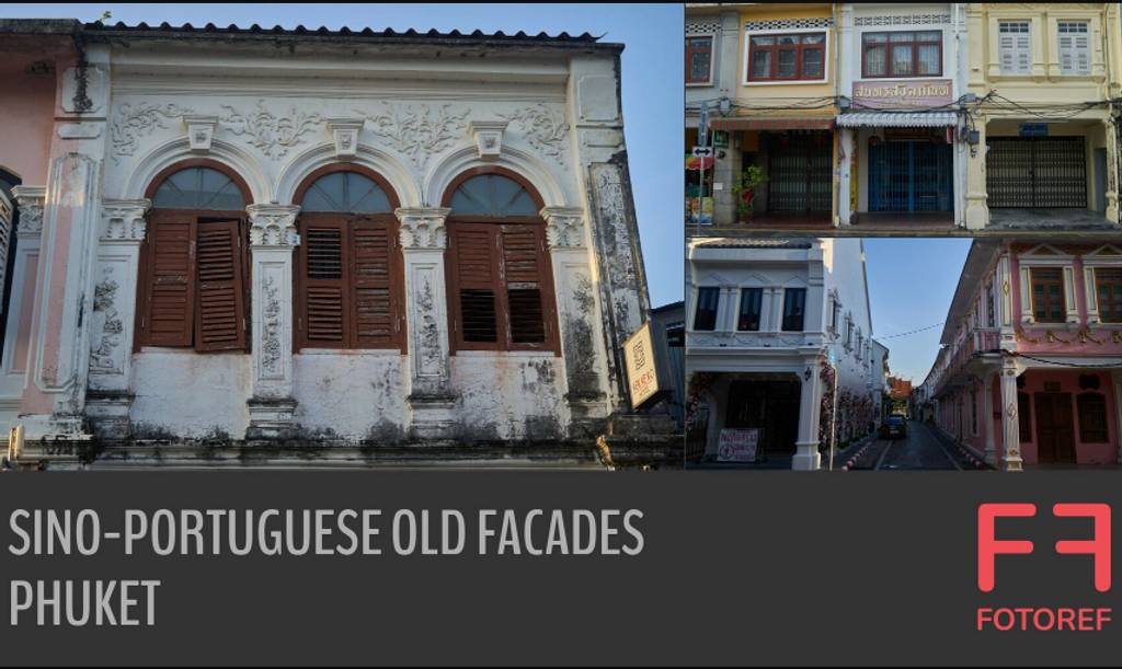 122 张老建筑普吉岛参考照片 122 photos of Sino-Portuguese Old Facades Phuket