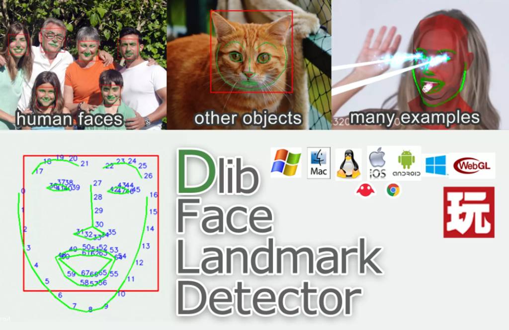 Unity插件 – 人脸地标检测器 Dlib FaceLandmark Detector
