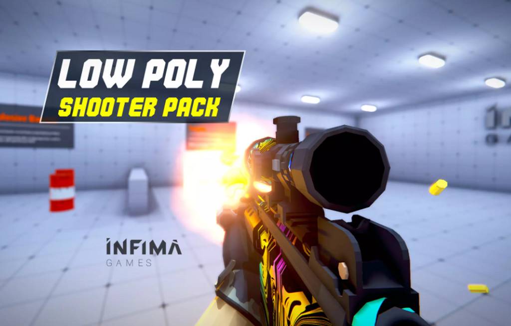 Unity – 射击游戏模板套装 Low Poly Shooter Pack