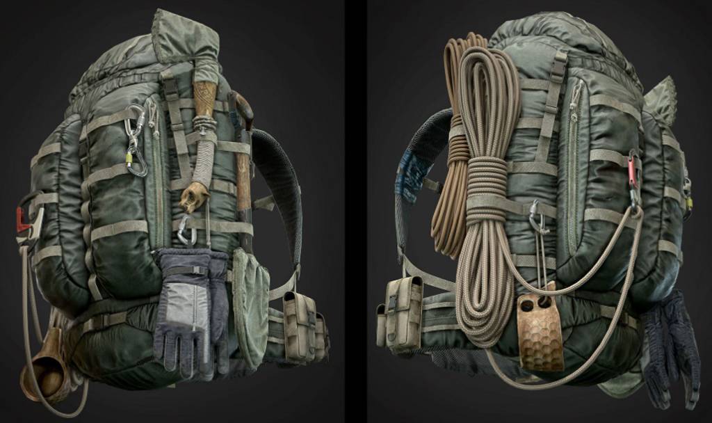 【UE4/5】背包和救生包 Bags, Backpack & Survival Kit