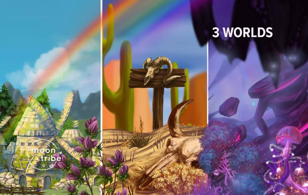 Unity – 2D游戏资产 2D Asset Pack – 3 Worlds
