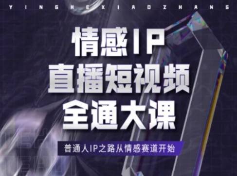 情感IP直播短视频全通大课，普通人IP之路从情感赛道开始-网创指引人