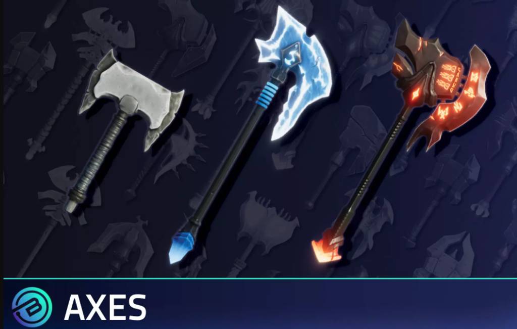 Unity – 风格化斧头 Stylized Axes – RPG Weapons