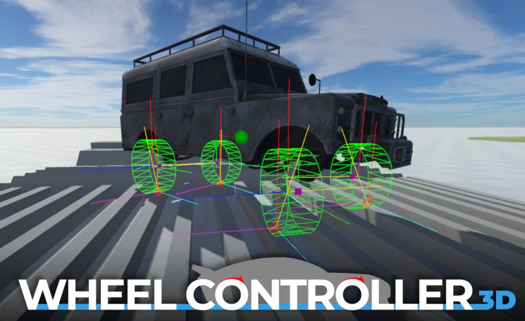 Unity插件 – 车辆控制器插件 Wheel Controller 3D