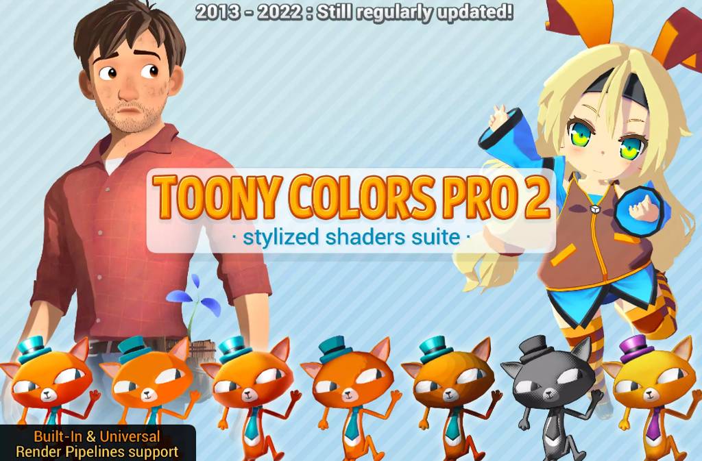 Unity插件 – 风格化卡通色彩 Toony Colors Pro 2