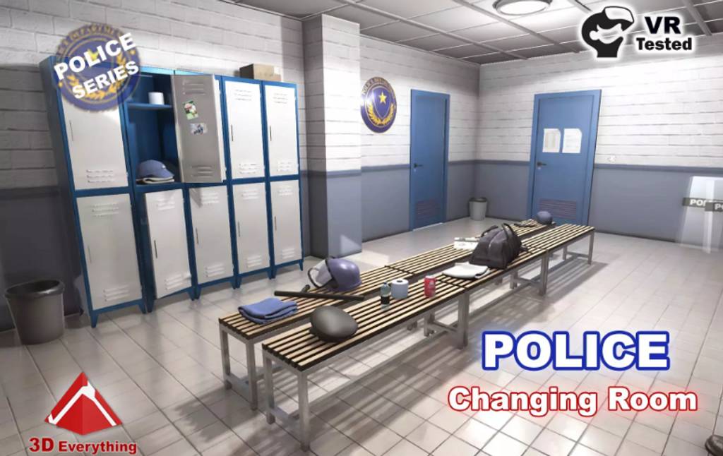 Unity – 更衣室 Police Changing Room