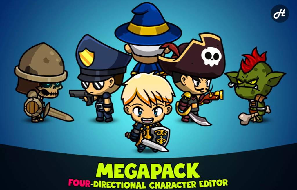 Unity插件 – 角色编辑器 Character Editor 4D: Megapack