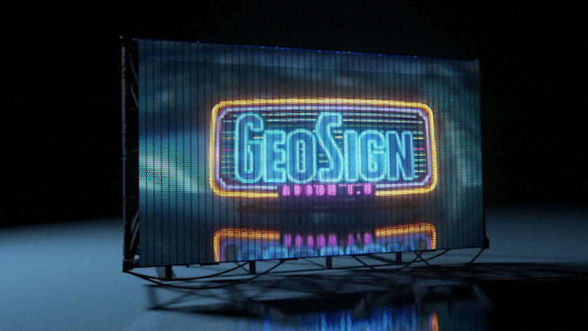 Blender插件 – 霓虹灯广告牌插件 Geo Sign – Signs Generator