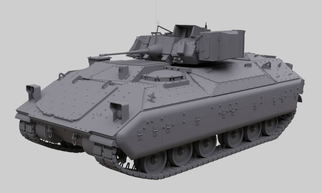 模型资产 – 美国陆军步兵战车 M2A2 Bradley IFV US Army