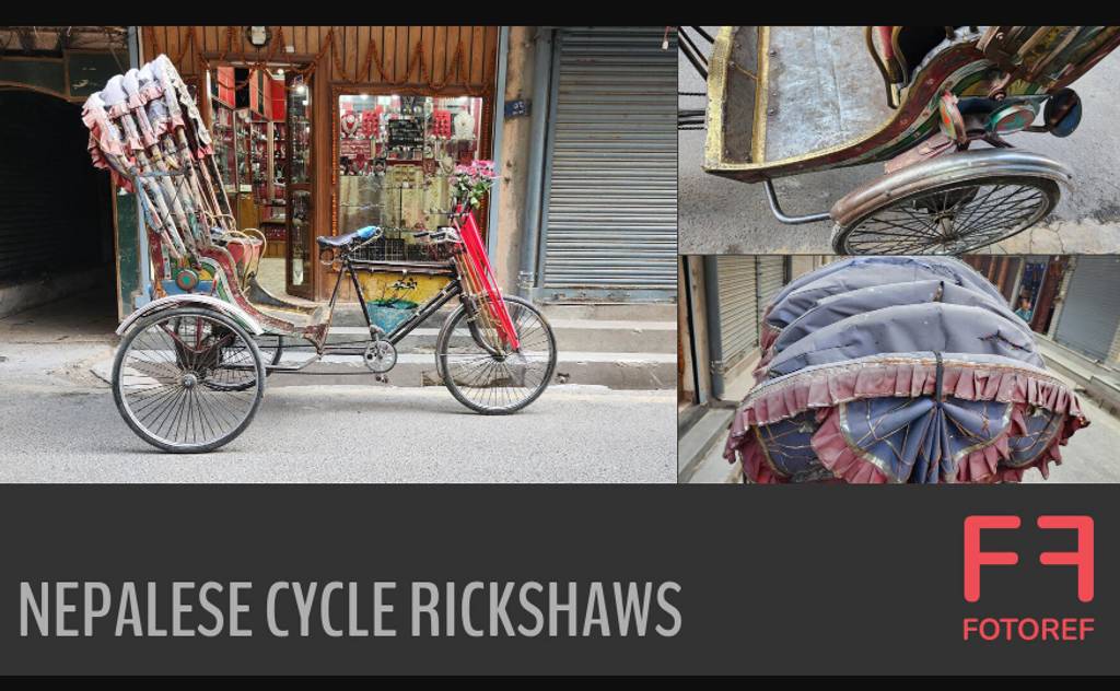 62 张尼泊尔手拉车参考照片 62 photos of Nepalese Cycle Rickshaws