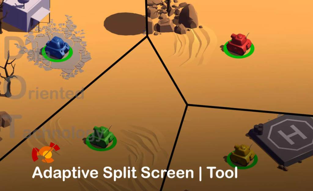 Unity插件 – 自适应分屏 Adaptive Split Screen