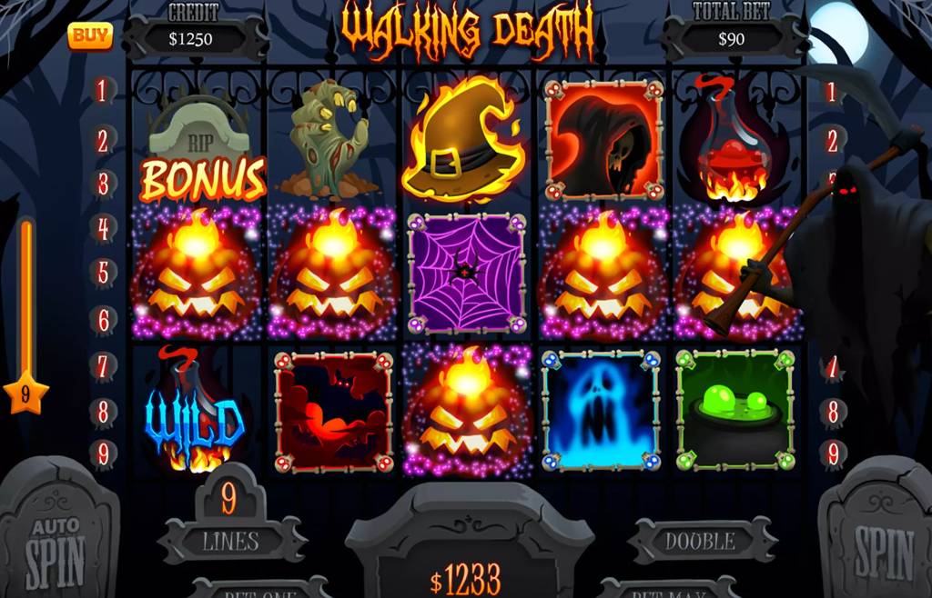 Unity – 游戏机游戏资产 Halloween slot game assets